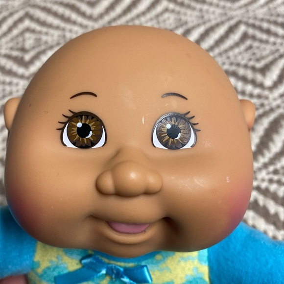 Cabbage patch kids bald baby Hispanic girl in ocean sleeper doll toy - Picture 12 of 12